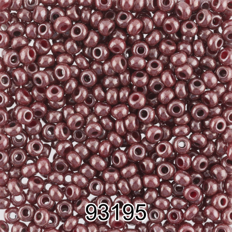Бисер PRECIOSA (Чехия) круглый 7 10/0 2.3 мм 500 гр 93195 (Ф472) коричневый
