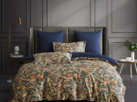 Постельное белье из египетского хлопка Premium ASABELLA 2054-6 50х70 (2шт) и 70х70 (2шт) евро