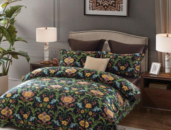 Постельное белье из премиум-сатина в чемодане SAILID K-95-4 семейное