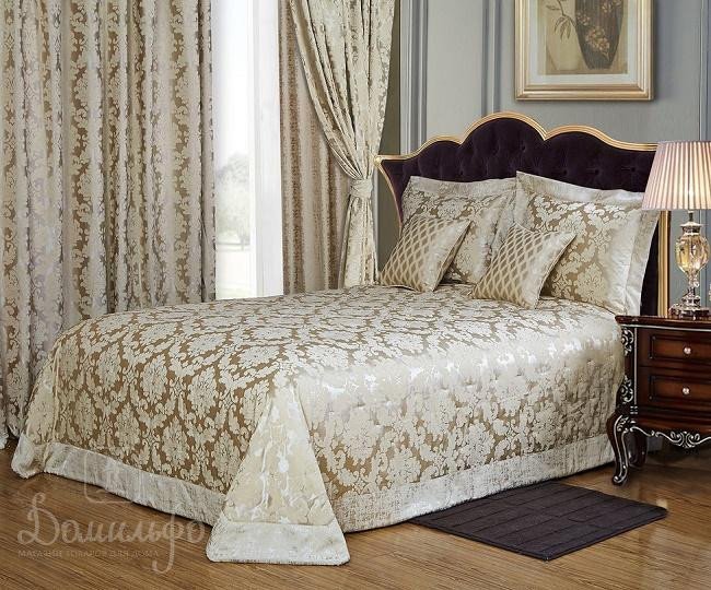 Покрывало с подушками и наволочками из жаккарда ASABELLA 36B-4H 240х260