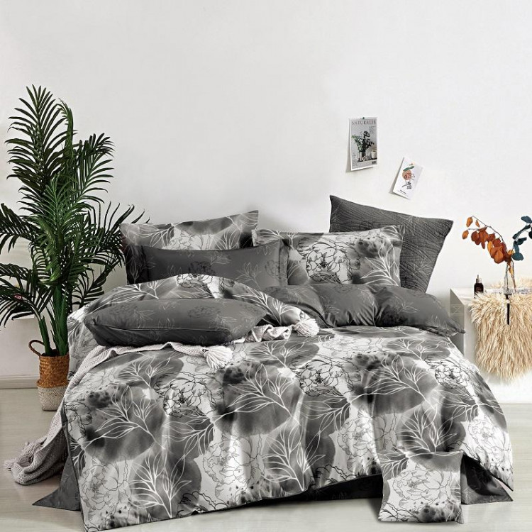 Постельное белье из микросатина TANGO DREAM FLY DF03-548 50х70 (2шт) евро