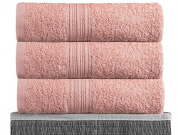Полотенце махровое BAYRAMALY персиковое 70х140