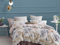 Постельное белье из тенсела люкс ASABELLA 1975-6 50х70 (2шт) и 70х70 (2шт) евро