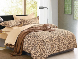 Постельное белье из микросатина TANGO DREAM FLY DF-508 50х70 (1шт), 70х70 (1шт) 1,5-спальное