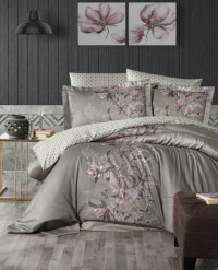 Постельное белье из сатина KARVEN N021 EVAN MINK 50х70 (2шт), 70х70 (2шт) евро