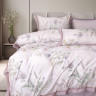 Постельное белье фланелевое из тенсела ASABELLA Розовый сад 50х70 (2шт) и 70х70 (2шт) евро