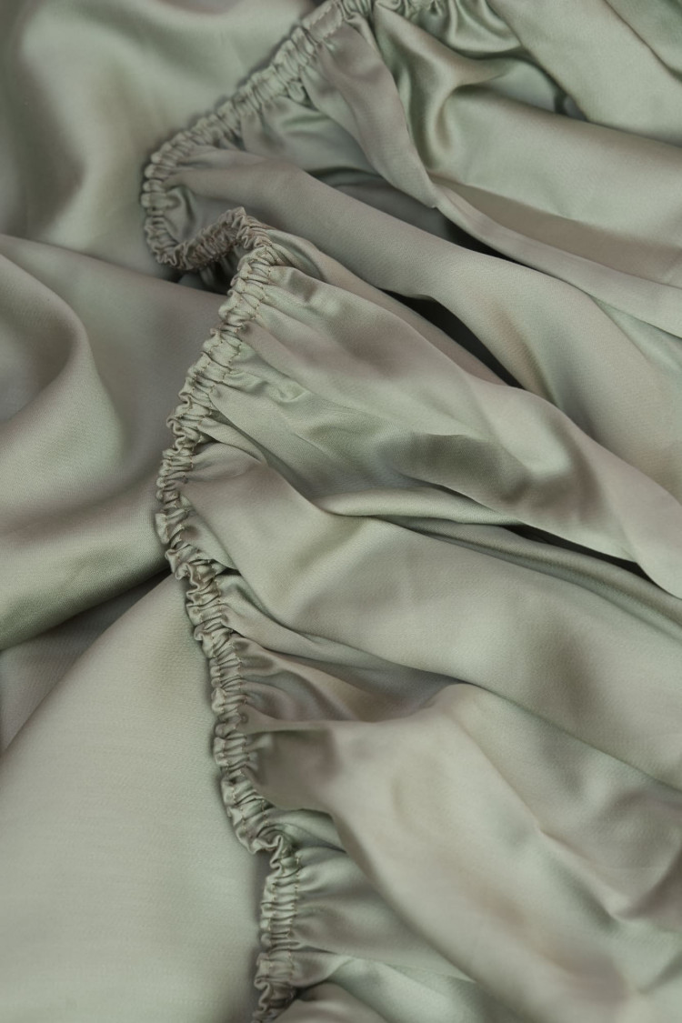 Простыня на резинке 180х200 GERMAN GRASS OLIVE BRILLIANT GRASS 180х200х40