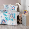 Постельное белье для малышей из сатина KARVEN 3D DIGITAL D039 MERMAID