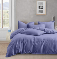 Постельное белье из люксового сатина АЛЬВИТЕК ОCA-007 лиловое 70х70 (2шт) 2-спальное
