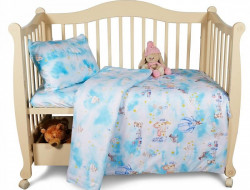 Постельное белье для малышей из печатного сатина SAILID MS-2-1