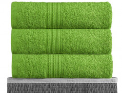 Полотенце махровое BAYRAMALY зеленое 70х140