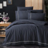 Постельное белье из DELUXE ранфорса KARVEN N030 ALISA DENIM 50х70 (2шт), 70х70 (2шт) семейное