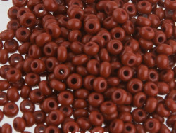 Бисер PRECIOSA (Чехия) круглый 3 10/0 2.3 мм 500 гр 13600 (Ф125) коричневый