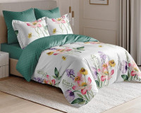 Постельное белье из сатина в коробке SAILID BN-7-4 семейное