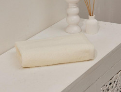 Полотенце махровое TAC COMFORT KREM кремовое 70х140