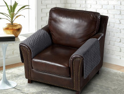 Накидка на подлокотники из микрофибры TANGO SOFA графит 50x70 (1шт)