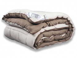 Одеяло стеганое АЛЬВИТЕК FLUFFY DREAM ОЖЛ-15 мокко-бежевое 140x205 всесезонное