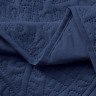 Покрывало тонкое велюровое TANGO CASABLANCA темно-синее 180х240