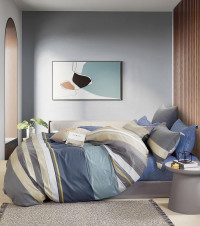 Постельное белье двухстороннее из твила TANGO TPIG-1714 50х70 (2шт), 70х70 (2шт) евро