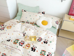 Постельное белье из твил-сатина TANGO зоомир 50х70 (2шт) 2-спальное