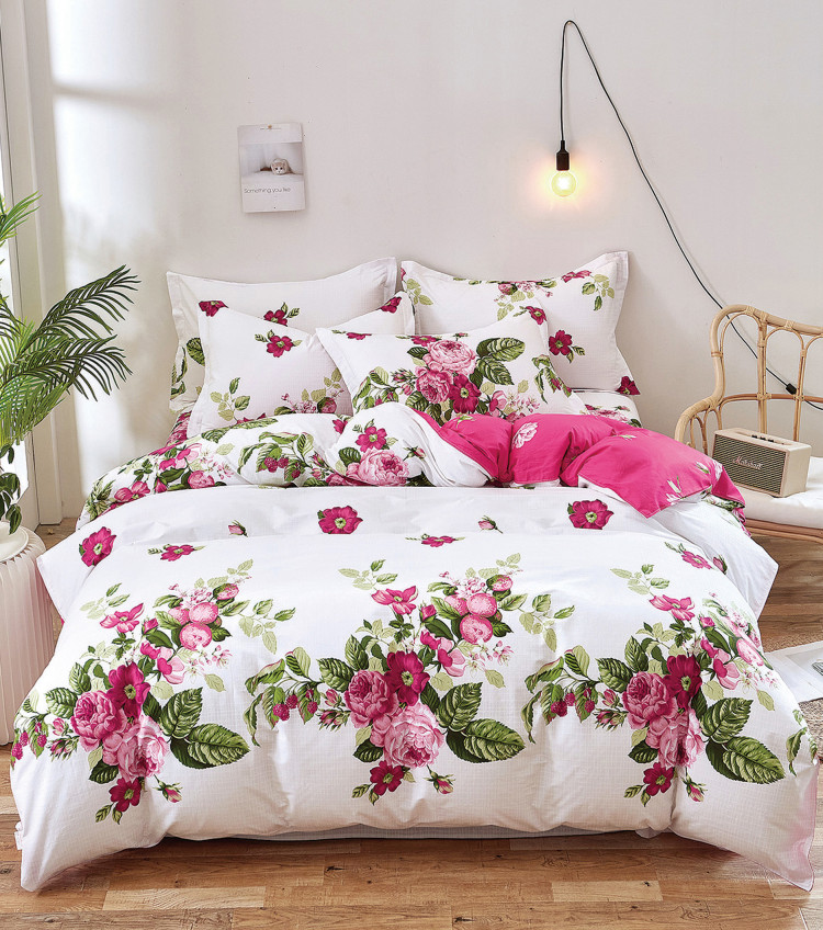 Постельное белье из твил-сатина TANGO роузи 70х70 (2шт) 1,5-спальное