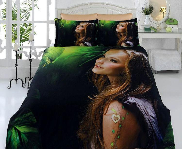 Постельное белье из бамбука и хлопка VIRGINIA SECRET BAMBOO 3D 1331-57 евро