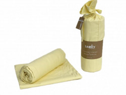 Простыня на резинке из ранфорса SAREV P953 V73 SARI 200х200х35 с наволочками 50х70 (2шт)