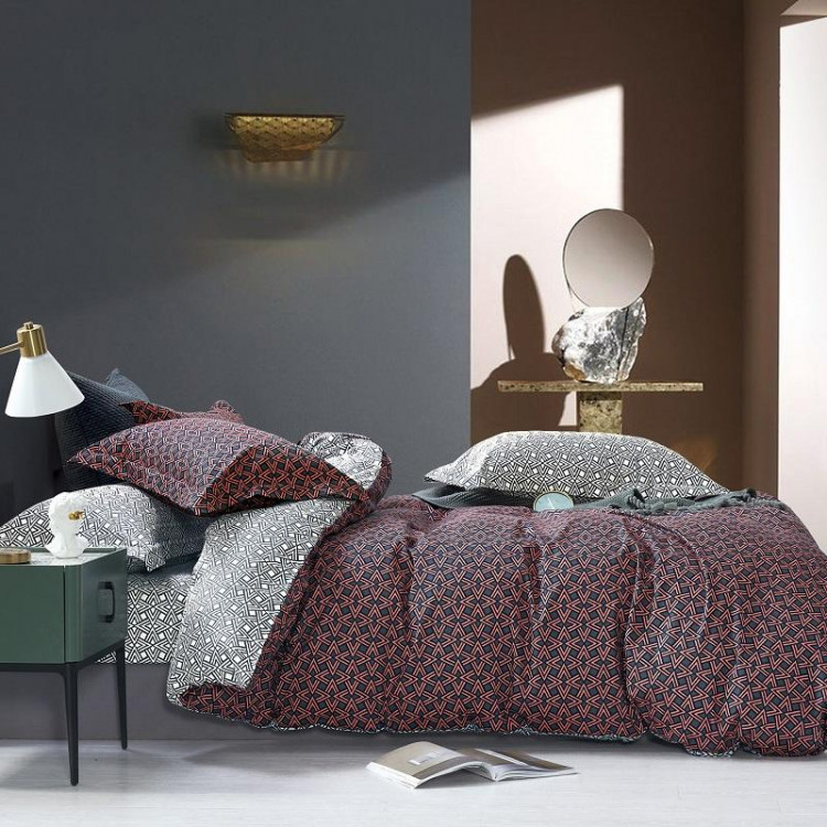 Постельное белье из сатина TANGO TS01-X256 50х70 (1шт) и 70х70 (1шт) 1,5-спальное