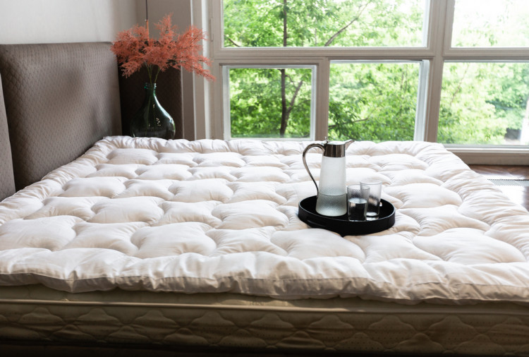 Наматрасник-чехол кассетный GERMAN GRASS TOPPER СOTTON GRASS 90х200