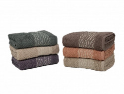 Набор полотенец махровых хлопковых KARVEN VIP COTTON HS5151 MAHZEN 50х90 (6шт)