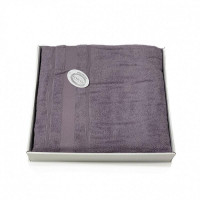 Плед из хлопка махровый KARVEN P956 ADA V10 лиловый 160х220