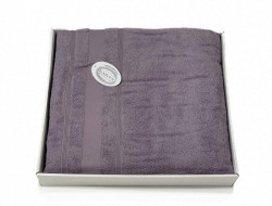 Плед из хлопка махровый KARVEN P956 ADA V10 лиловый 160х220