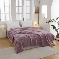 Плед из микрофибры TANGO БАБОЧКИ сиреневый 150х200