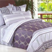 Постельное белье из сатина печатного САЙЛИД B-101 евро