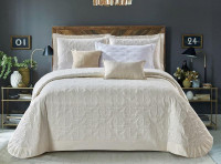 Покрывало с наволочками тонкое атласное CRISTELLE QUEEN VICTORIA QV-14 240х260