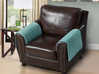 Накидка на подлокотники из микрофибры TANGO SOFA светло-зеленая 50x70 (1шт)