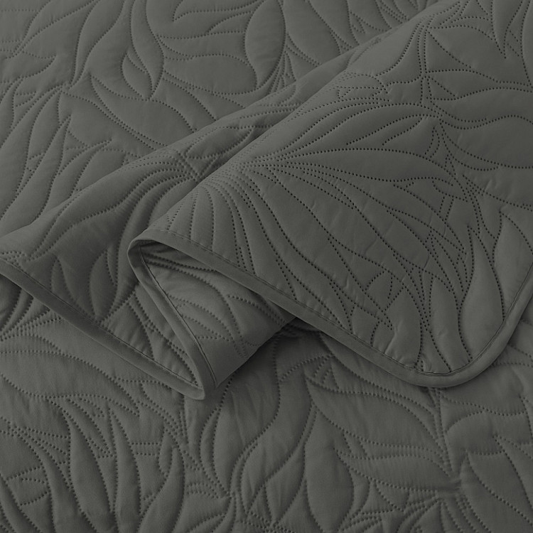 Покрывало тонкое из микрофибры TANGO TRM MARRAKECH графит 240х240