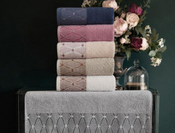 Набор полотенец махровых хлопковых KARVEN H2257 WENDY 50х90 (6шт)