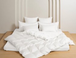 Постельное белье из тенсела GERMAN GRASS Arctic White Brilliant Grass евро