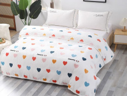 Плед из микрофибры TANGO ФЛАНЕЛЬ СЕРДЕЧКИ 150х200