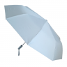 Зонт STEKI AME полный автомат усиленный голубой-серебристый