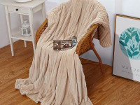Плед из велсофта АЛЬВИТЕК SOFT PLUSH ORRIZONTE 001 180х200
