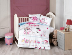 Постельное белье для малышей из сатина KARVEN 3D DIGITAL D039 LUNDA