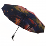 Зонт STEKI AME полный автомат усиленный ART бордовый