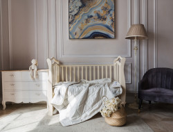 Одеяло стеганое GERMAN GRASS BABY ORGANIC LINEN GRASS 100х150 всесезонное Light