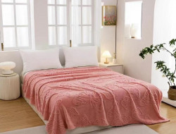 Плед из микрофибры TANGO БАБОЧКИ розовый 200х220