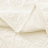 Покрывало тонкое велюровое TANGO CASABLANCA кремовое 180х240