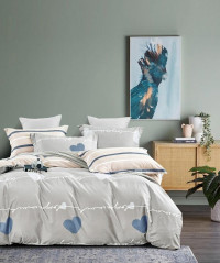 Постельное белье двухстороннее из твила TANGO TPIG-1697 50х70 (2шт), 70х70 (2шт) евро