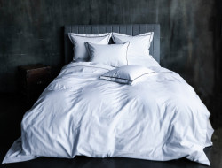 Постельное белье GERMAN GRASS SALZBURG NOBLE GRAY GRASS 50х70 (2шт) евро 200х200