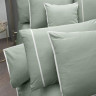 Постельное белье из сатина де люкс SAREV N076 SARTORIA V13-YESIL 50х70 (4шт) евро
